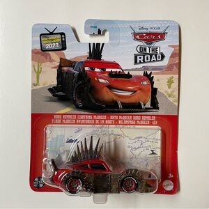 Disney Pixar cars- on the road series- Road Rumbler Lightning McQueen